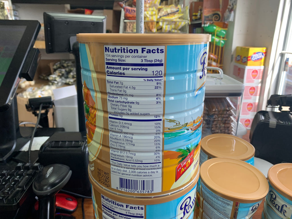 Peak Dry Whole Milk 2500g – African Food Supermarket