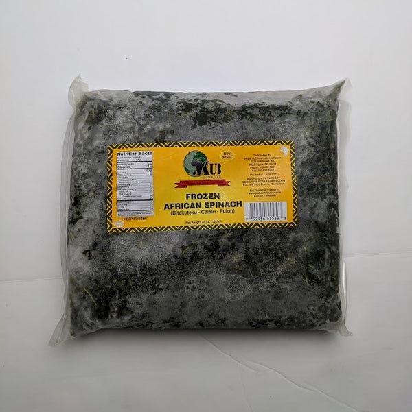 JKub Frozen African Spinach 48oz