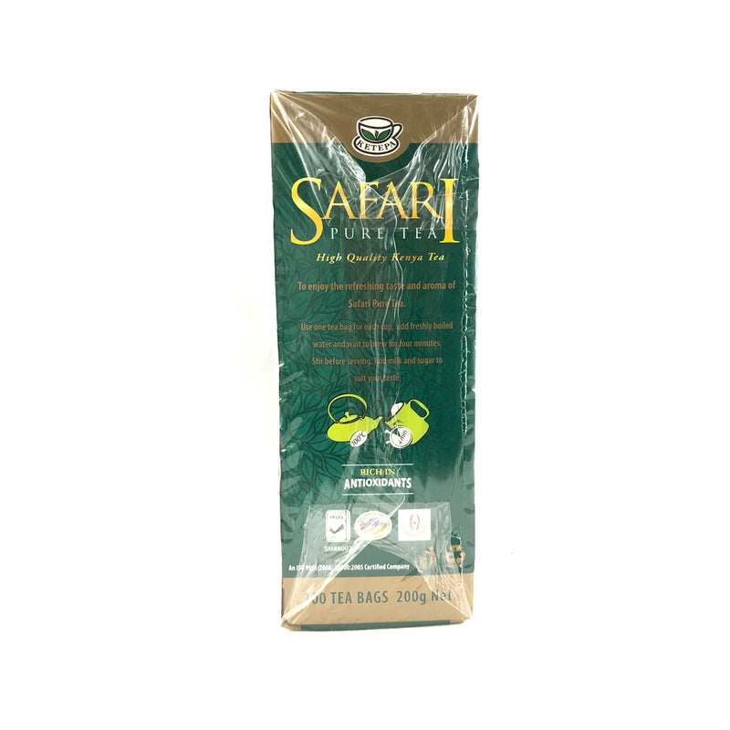 Safari Pure Tea - 100 Tea Bags