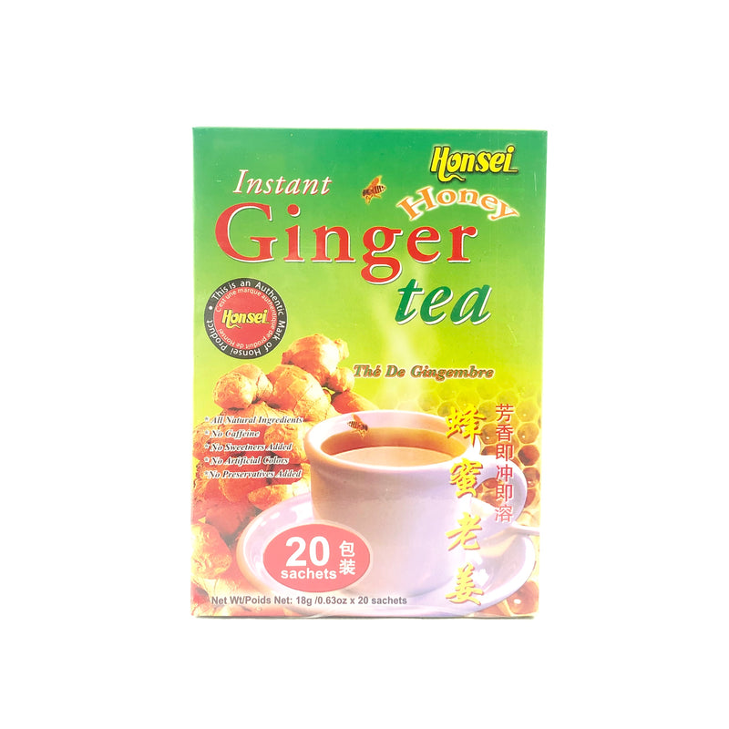 Instant Honey Ginger Tea