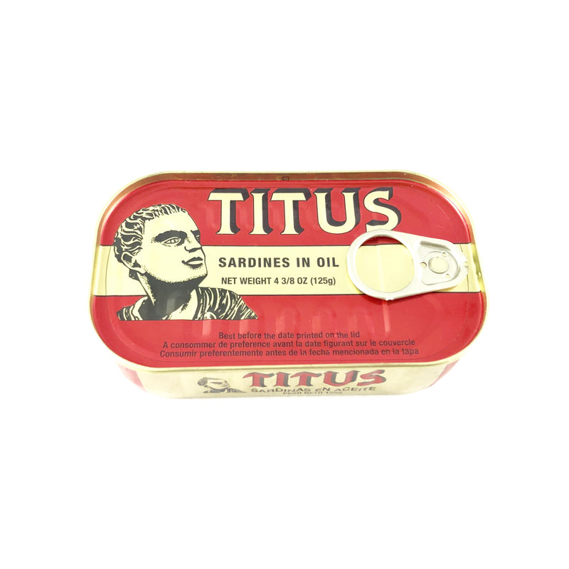 Titus Sardines in Oil 4oz