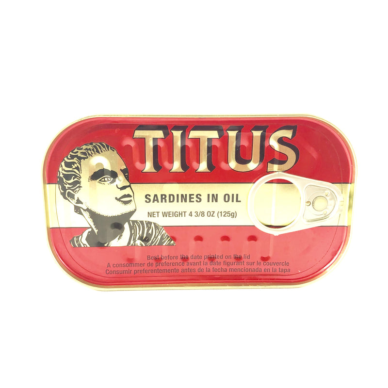 Titus Sardines in Oil 4oz