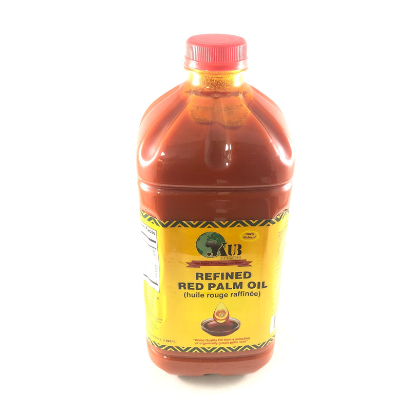 Jkub Refined Red Palm Oil 64oz