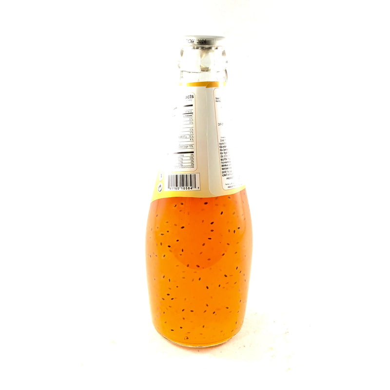 Basil Seed Drink with Orange Flavor