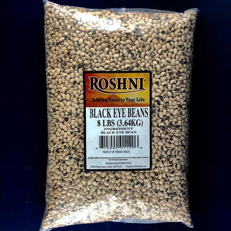Roshini Black Eye Beans 8lbs