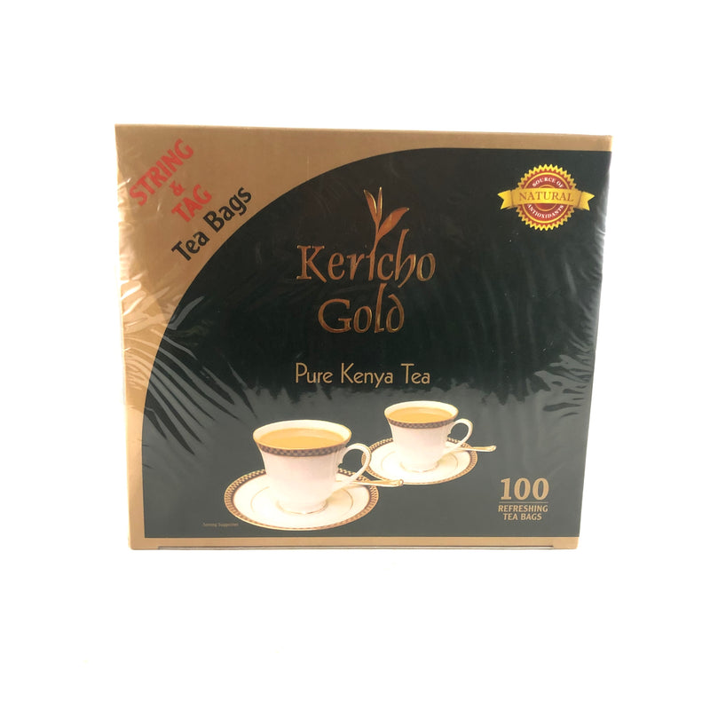 Kericho Gold Pure Kenya Tea 100 Tea Bags
